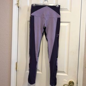 Gymshark prism leggings in purple!